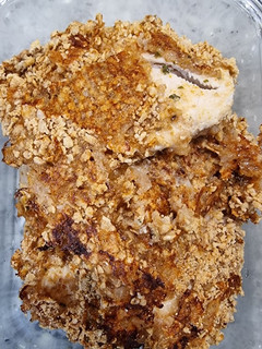 Una foto de Pollo al yogur estilo crujiente