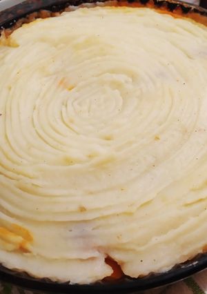 Una foto de Pastel de papas vegano (ver. #1) 🥔