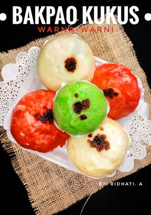 Foto resep Bakpao Kukus Warna-Warni