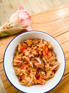 Foto resep Tempe Geprek/Sambel Tempe Kecombrang