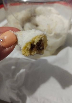 Foto resep Kue bulan. Inti kacang