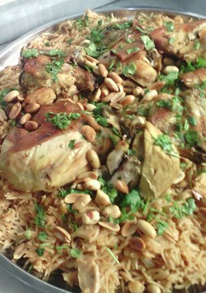 صورة لوصفة كبسة دجاج ع طريقتي