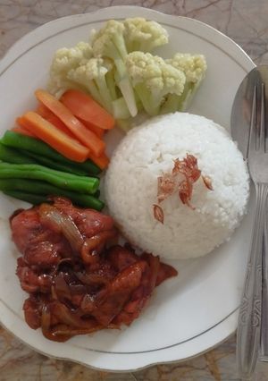 Foto resep Bistik ayam khas Solo simple