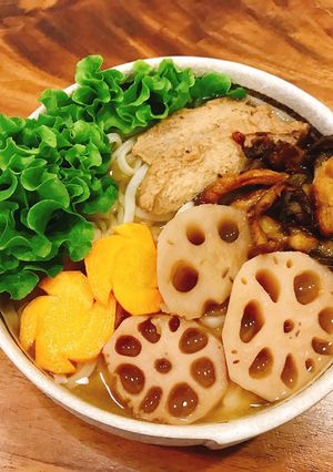 Hình của món Mỳ Hàn quốc nấu tương đậu.