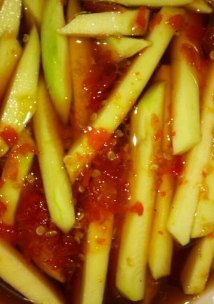 Foto resep Asinan mangga ala uminya alif