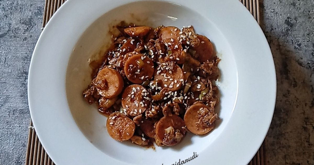 Tumis Sosis Telur