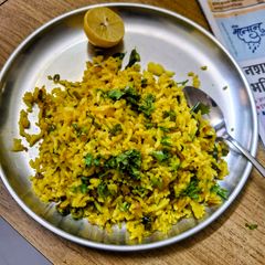 Leftover bagara rice A picture of Leftover bagara rice.