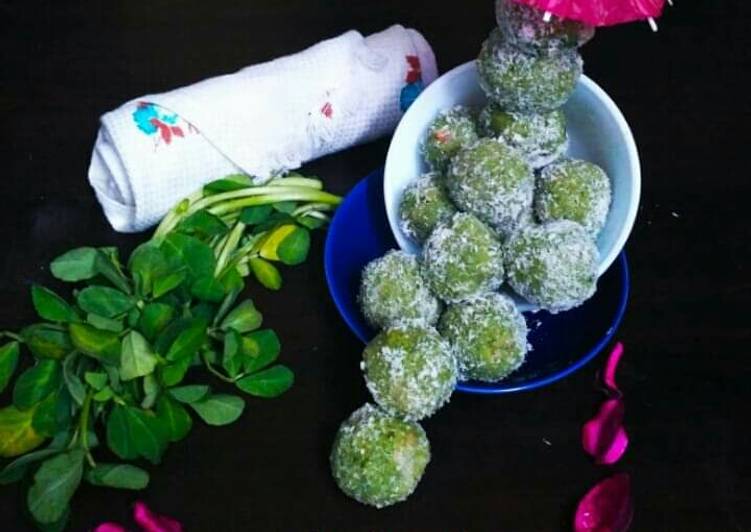 Steps to Make Green meethi bomb