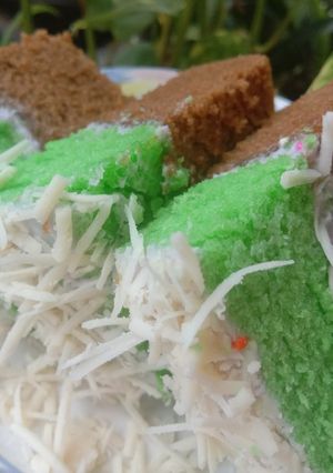 Foto resep Bolu kukus pandan moca