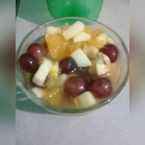 Ensalada de frutas en vaso