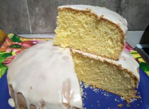 Una foto de Torta de naranja sin gluten
