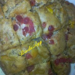 A picture of Mango cake.