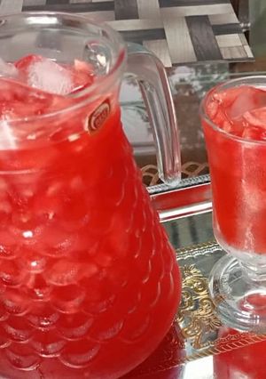 A picture of Tarbooz ka sharbat.