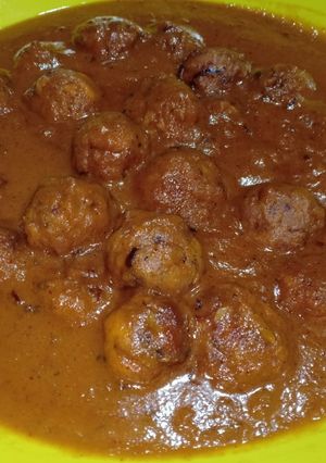 চিকেন কোপ্তা কারি (Chicken kofta curry recipe in Bengali) রেসিপির প্রধান ছবি