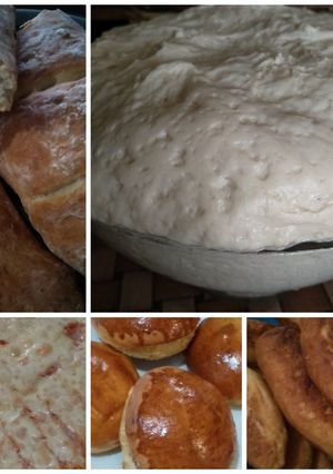 Φωτογραφία της συνταγής Απίθανη ζύμη για διάφορες δημιουργίες με τον ορό του γάλακτος