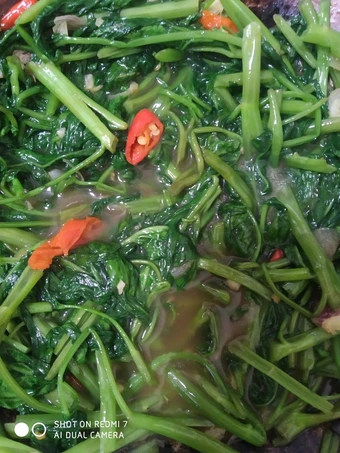 Cara Gampang Membuat Resep Cah kangkung saus tiram super expres yang Lezat Sekali Anti Ribet, Sempurna