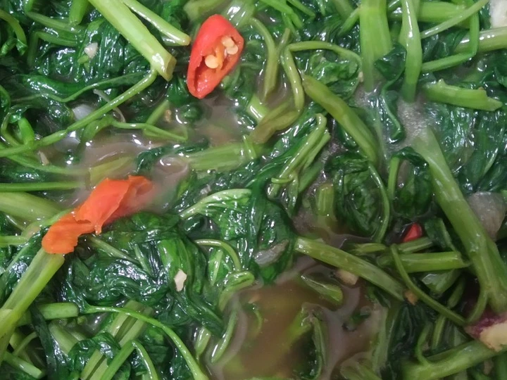 Cara Gampang Membuat Resep Cah kangkung saus tiram super expres yang Lezat Sekali Anti Ribet, Sempurna