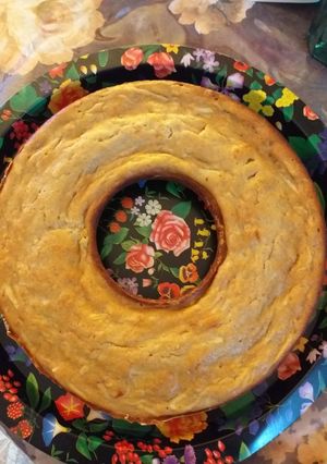 Una foto de Torta de manzana
