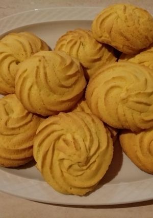 Φωτογραφία της συνταγής Μπισκότα με καλαμποκάλευρο