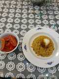 Alexandrian Koshari with Rolled Eggs, Salted Tomatoes, and Dukka