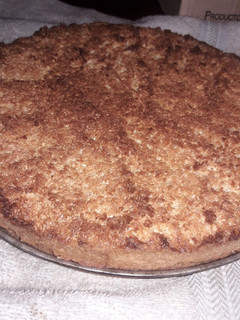 Una foto de Tarta de coco y dulce de leche
