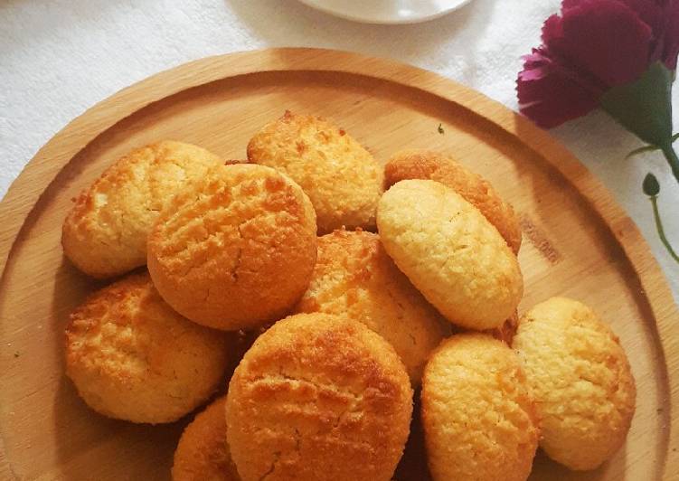 Steps to Prepare Homemade Bolinhas de Cocoa(Goanese Cookies)