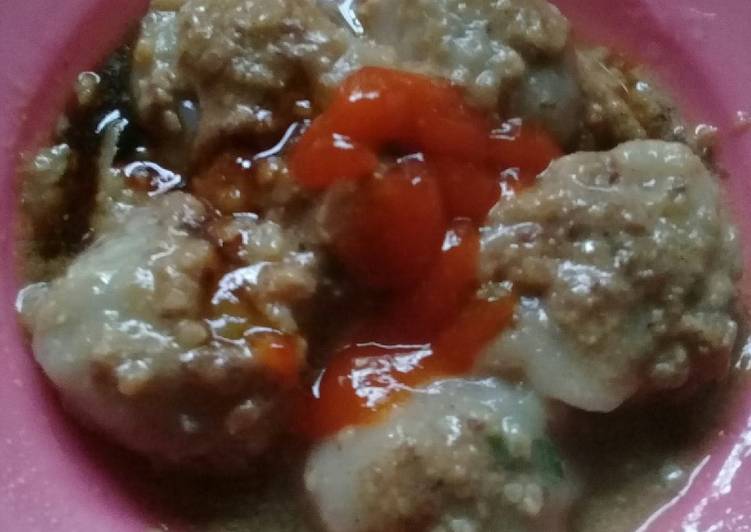 Siomay kaldu udang