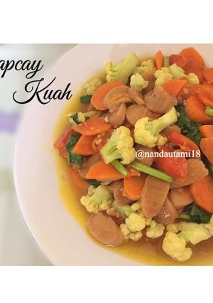 Foto resep Capcay Kuah