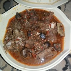 A picture of Ram pepper soup.