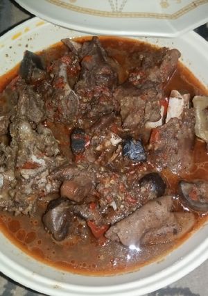 A picture of Ram pepper soup.