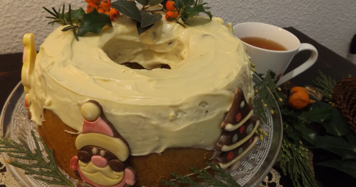 Cake Navideño De Mandarinas Con Queso De Untar Y Chocolates Receta de ...