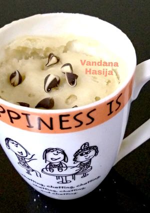 A picture of Vanilla Mug Cake.