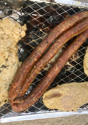 Mustáros csirkemell grillen recept fotója