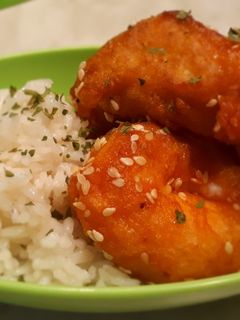 Mézes-szezámos csirke recept fotója