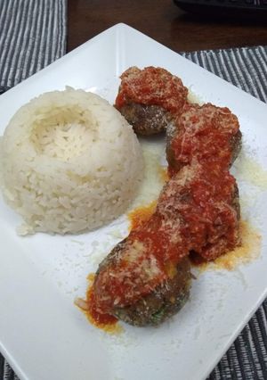 Una foto de Albóndigas de caballa