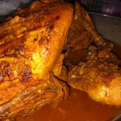 A picture of Chicken Chatpatta Chargha 🍗.