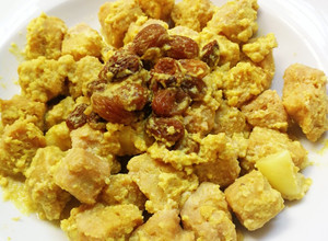 Una foto de Soja al curry [V]