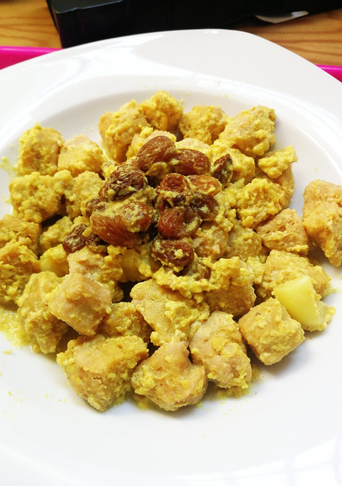 Una foto de Soja al curry [V]