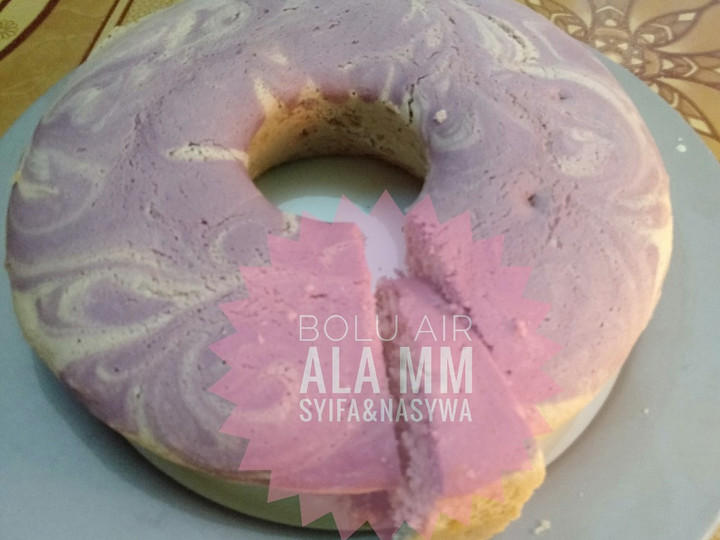 Cara Gampang Membuat Bolu air, Enak Banget