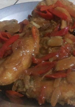 Foto resep Ikan katambak goreng tepung saus asam manis