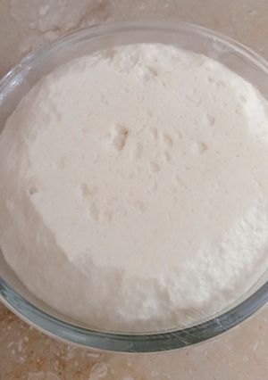 A picture of Homemade Pizza Dough.