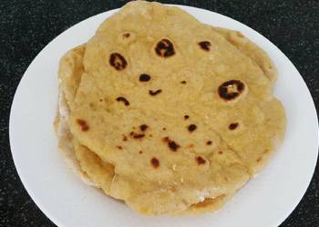 How to Make Tasty Flat bread  roti with sourdough starter and carrot