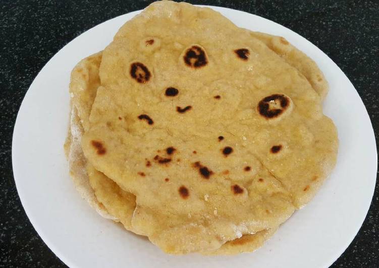 Recipe of Ultimate Flat bread / roti with sourdough starter and carrot