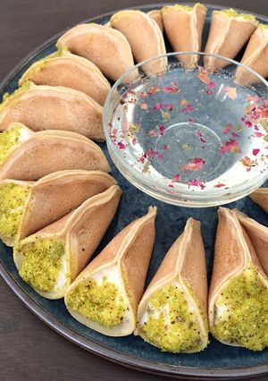 صورة لوصفة قطايف عصافيري