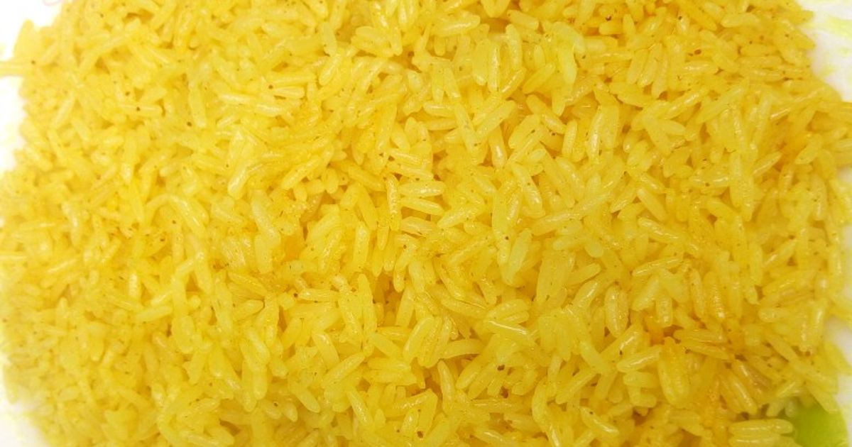 Yellow Rice Recipe by Meenat Kitchen - Cookpad