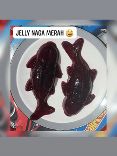 Foto resep Puding jelly buah naga