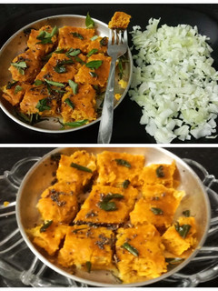 முட்டைகோஸ் டோக்ளா. (Muttaikosh dhokla recipe in tamil) செய்முறை முக்கிய புகைப்படம்