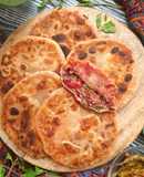 Minty Rajma Beetroot Paratha