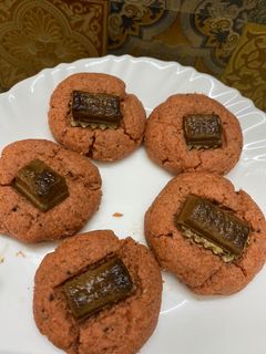 صورة لوصفة كوكيز احمر