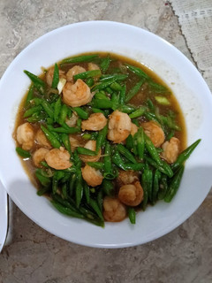 Foto resep Tumis Udang Buncis Cucmey